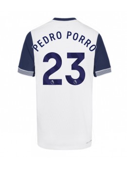 Tottenham Hotspur Pedro Porro #23 Domaci Dres 2024-25 Kratak Rukavima